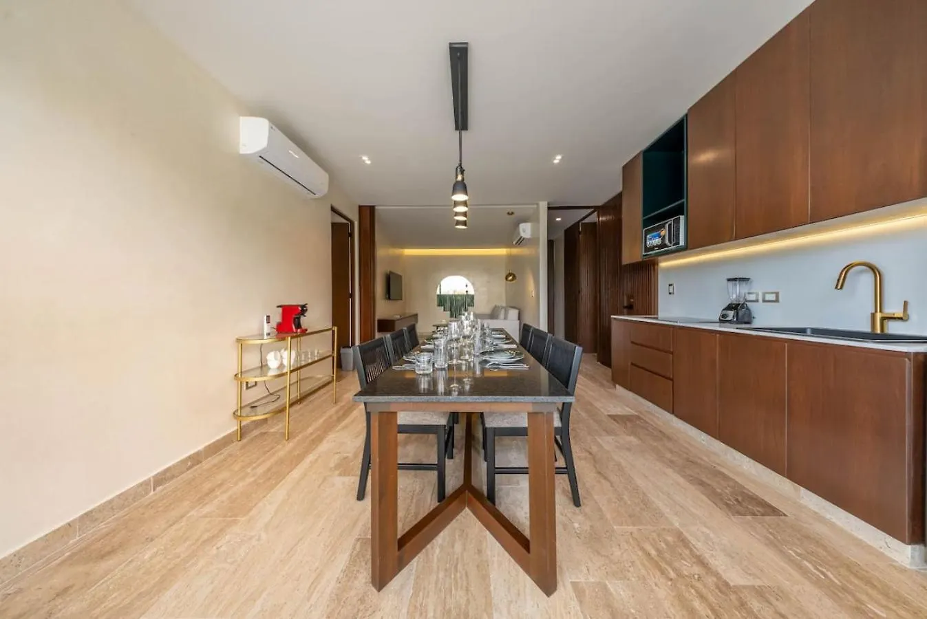 Lux 2Br W Rooftop Pool And Close To Beach Tulum Casa de Férias